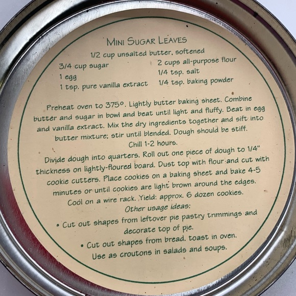 Vintage MINI LEAVES Cookie Cutters - Picture 5 of 6